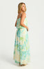 Rosabelle Dress - Green/Blue