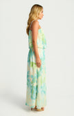 Rosabelle Dress - Green/Blue