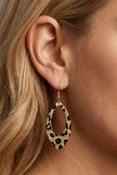 Animal Teardrop Hoop
