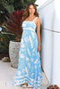Skye Feather Maxi Dress