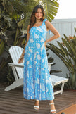 Skye Feather Tie Shoulder Sundress