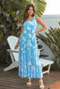 Skye Feather Tie Shoulder Sundress