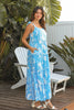 Skye Feather Tie Shoulder Sundress