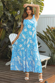 Skye Feather Tie Shoulder Sundress