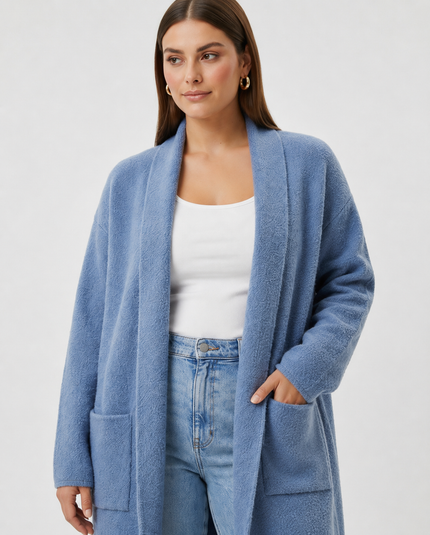 Azure Longline Cardi