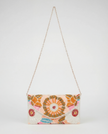 Sunshine Flower Pouch - White