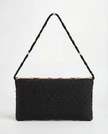 Sunshine Flower Pouch - Black