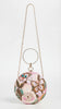 Butterfly Floral Round Clutch