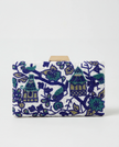 Oriental Blues Clutch