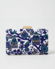 Oriental Blues Clutch