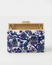 Oriental Blues Clutch