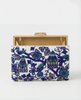 Oriental Blues Clutch