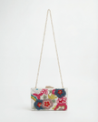 Carnival of Flowers Clutch with Strap
