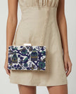 Oriental Blues Clutch