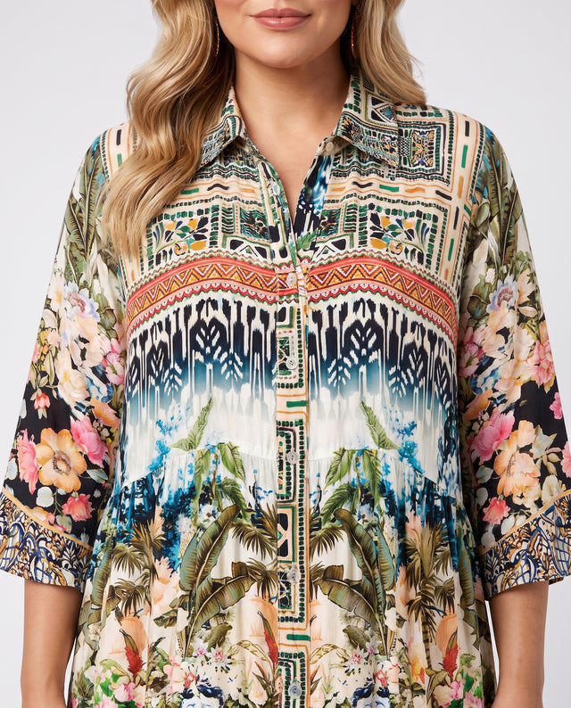 Botanical Oasis Dress