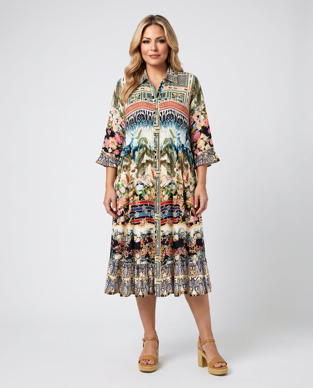 Botanical Oasis Dress