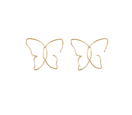 Butterfly Hoop Hooks