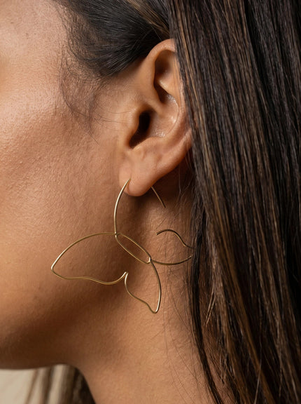 Butterfly Hoop Hooks