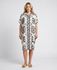 Italian Tile Dress - Black