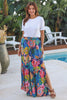 Caribbean Maxi Skirt - Blue