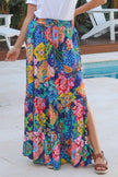 Caribbean Maxi Skirt - Blue