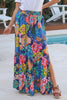 Caribbean Maxi Skirt - Blue