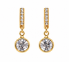 Celeste Crystal Drop Earrings