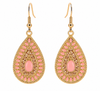 Blush Teardrop Earrings