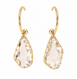 Champagne Crystal Drop Earrings