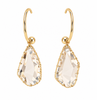 Champagne Crystal Drop Earrings