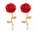 Everlasting Rose Earrings