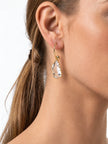 Champagne Crystal Drop Earrings