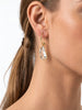 Champagne Crystal Drop Earrings