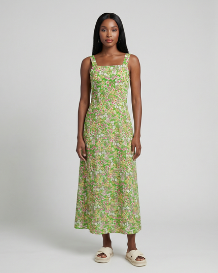 Daisy Shirred Sundress