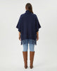 Dark Water Poncho Knit