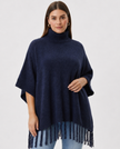 Dark Water Poncho Knit
