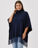 Dark Water Poncho Knit