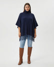 Dark Water Poncho Knit