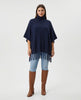 Dark Water Poncho Knit