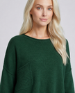 Deep Moss Knit Jumper