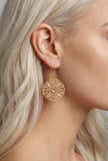 Filigree Disc - Gold