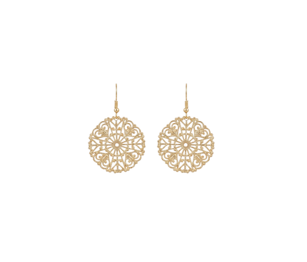Filigree Disc - Gold