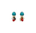 Turquoise Charm Earrings