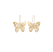 Butterfly Hoops - Gold