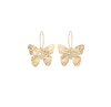 Butterfly Hoops - Gold