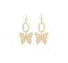 Butterfly Dangles - Gold
