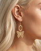 Butterfly Dangles - Gold