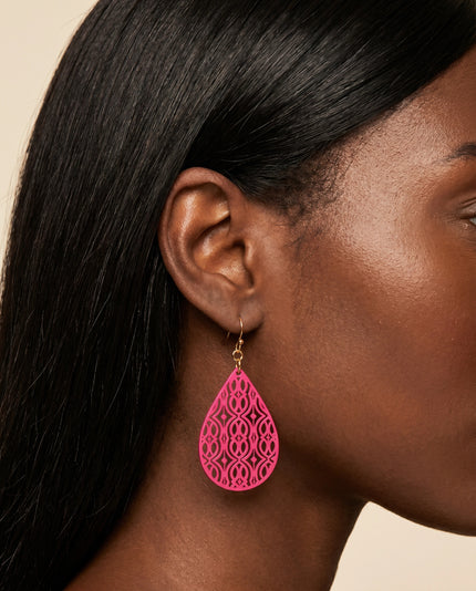 Moroccan Teardrop - Pink