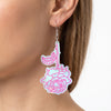 Electric Rose Earrings