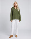 Evermore Half Zip Knit Jumper